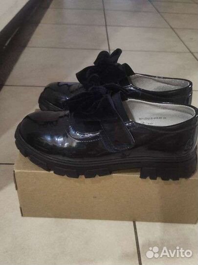 Полуботинки школьные для девочки 33