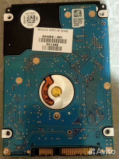 Жёсткий диск Hitachi 750 Гб и SSD 40 Гб