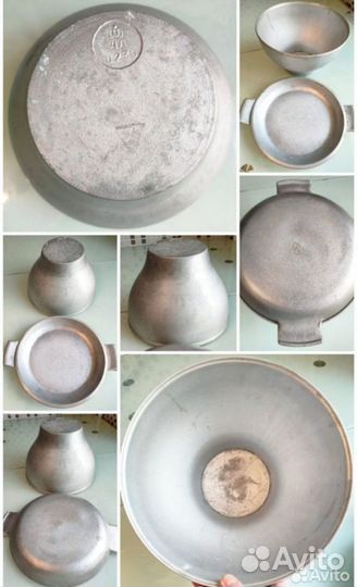 Казан СССР на 4 литра. Сковорода СССР
