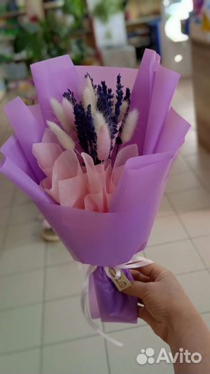 Букетик-сухоцветы