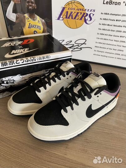 Кроссовки nike SB dunk LOW initial D AE86 38р-р