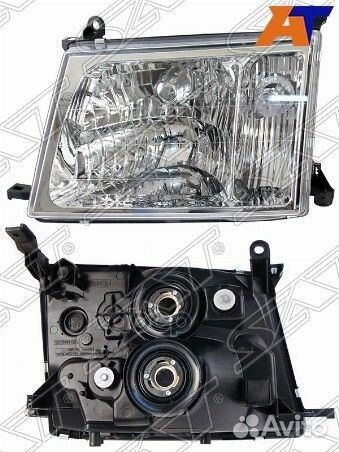 Фара toyota land cruiser 100 00-05 LH (ручная