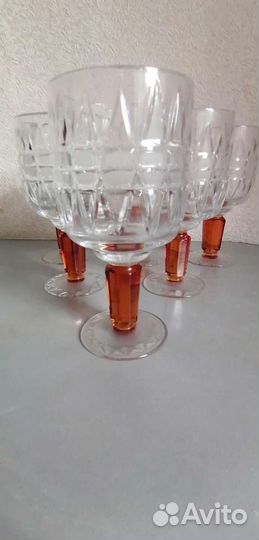 Фужеры хрустальные СССР