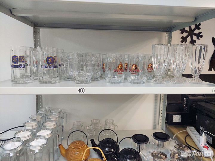 Кружки пивные 0,5л,Графины 1л,заварочные чайники