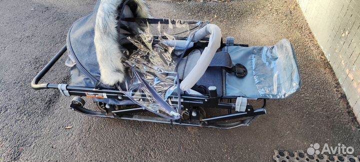 Детские санки коляска бу