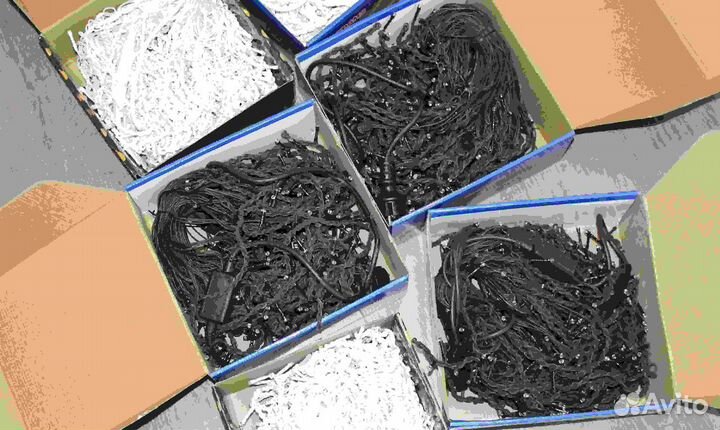 Гирлянда бахрома 25м