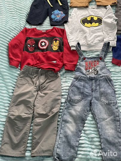 Вещи пакетом на мальчика 110-116