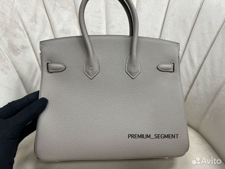 Сумка Hermes Birkin 25 Togo серая