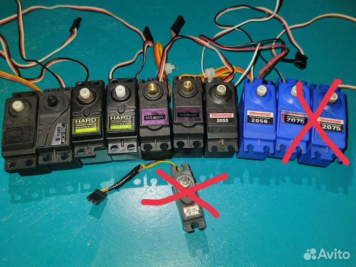 Сервоприводы traxxas, hard, ace rc