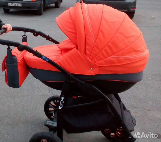 Коляска 2 в 1 adamex aktiv