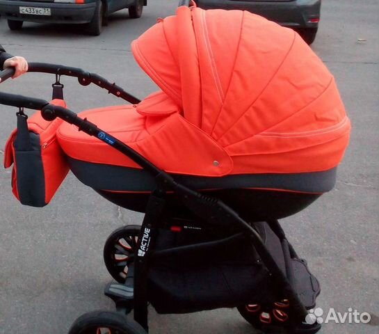 Коляска 2 в 1 adamex aktiv