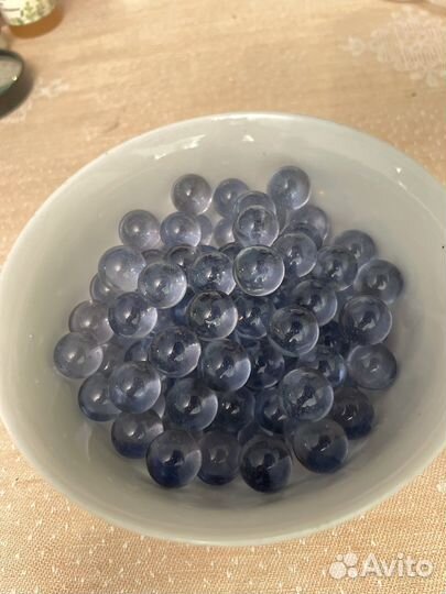 Стеклянные шарики 100 штук 1 см