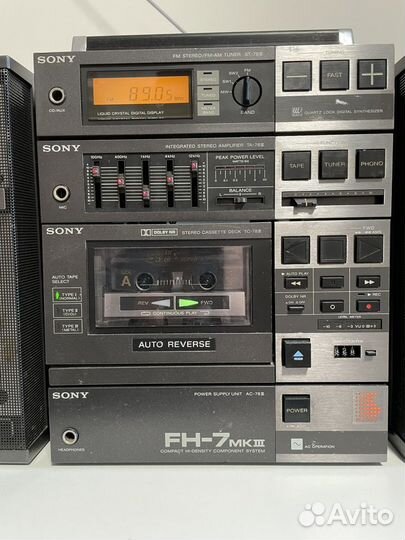 Sony FH-7 MK3 мини HI-FI музыкальный центр