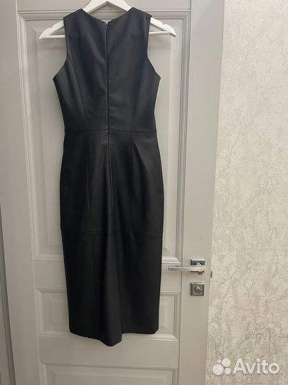 Платье эко кожа zara