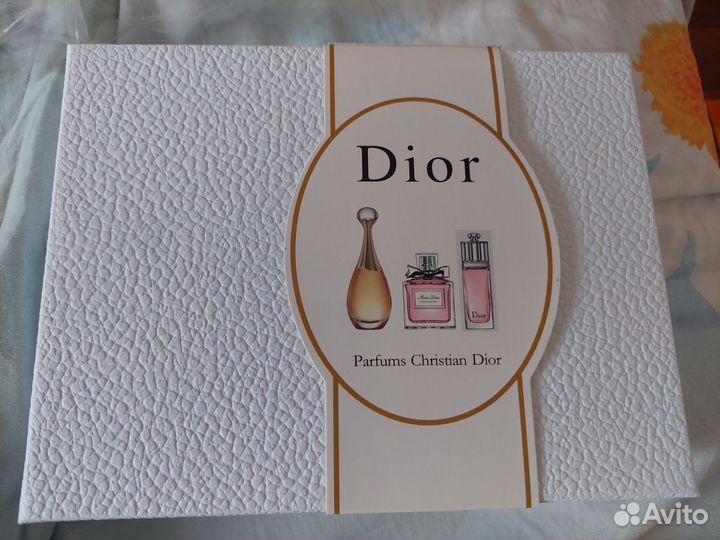 Christian dior набор парфюма 3* 30 мл