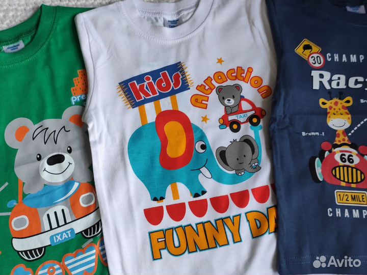 Футболки для мальчика новые рост 86, 92, 98, 104
