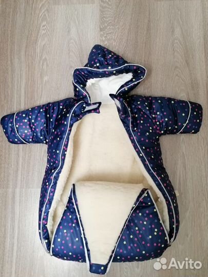 Зимний конверт в коляску