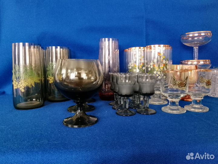 Стаканы, фужеры