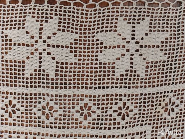 Скатерть- крестецкая вышивка. Винтаж