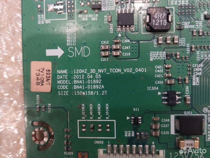 T-con телевизора