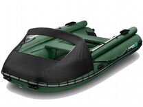 Лодка Gladiator E 420 X; зеленая