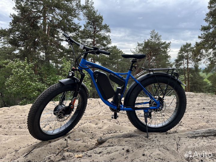 Электровелосипед полный привод 1500 Вт АКБ 20 Ah