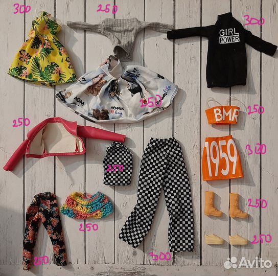 Одежда и обувь для кукол Barbie