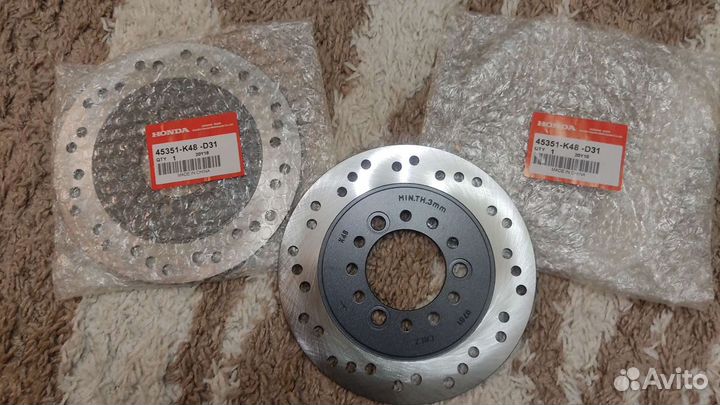 Тормозной диск Spacy 100 Lead 100 110 48