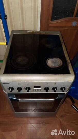 Электроплита стеклокерамика б/у