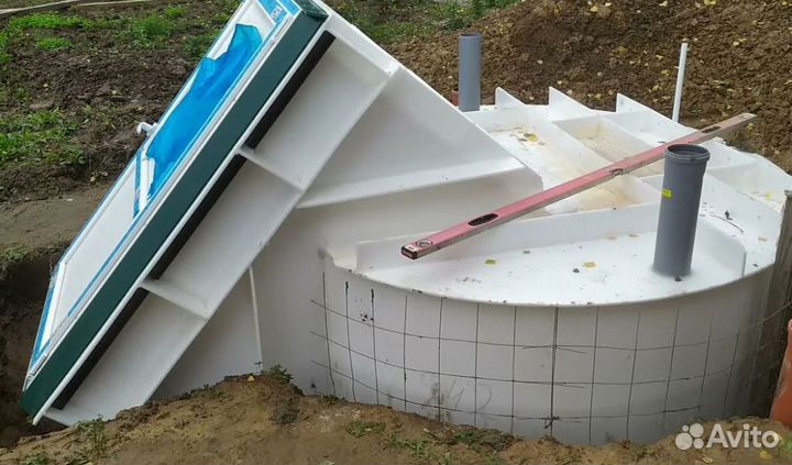 Пластиковый погреб