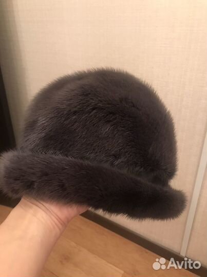 Шапка норковая женская бу