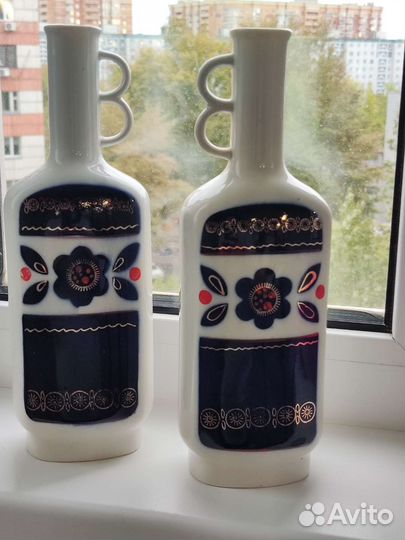 Штофы и графины СССР фарфор