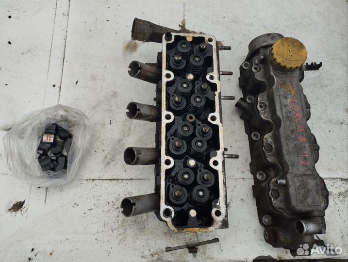 Гбц Головка блока c12nz Opel 1.2