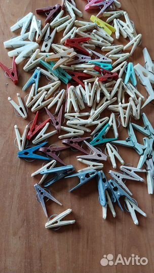 Прищепки разноцветные