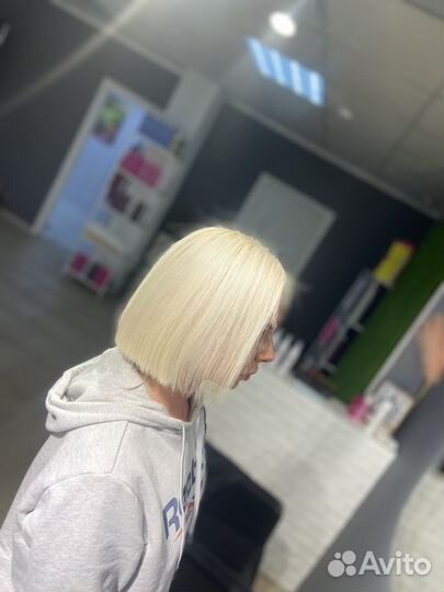 Кератиновое выпрямление