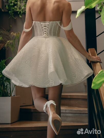 Платье вечернее свадебное