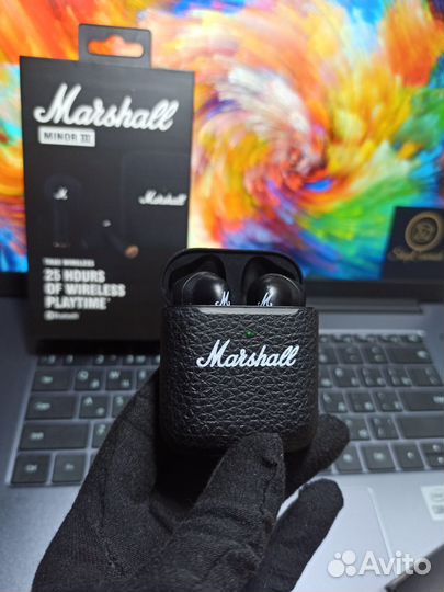 Наушники Marshall minor 3 чёрные