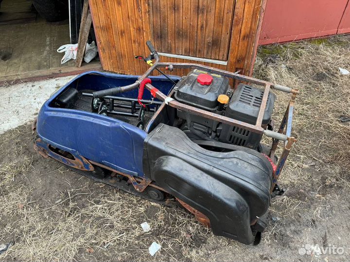 Мотособака с санями