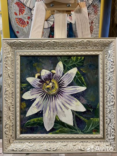 Картина маслом на холсте цветы