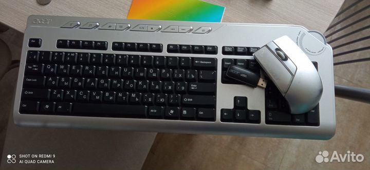 Беспроводной комплект мышь клавиатура