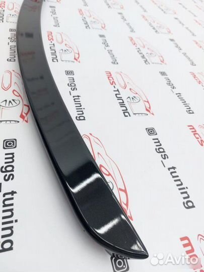 Спойлер на Mercedes CLK-Class c209 Black (Тайвань)