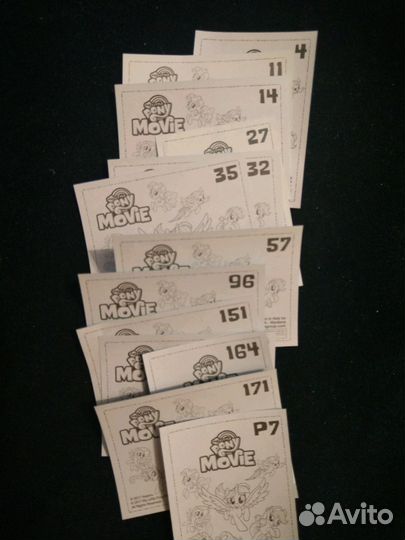 Наклейки Panini My little pony продажа /обмен