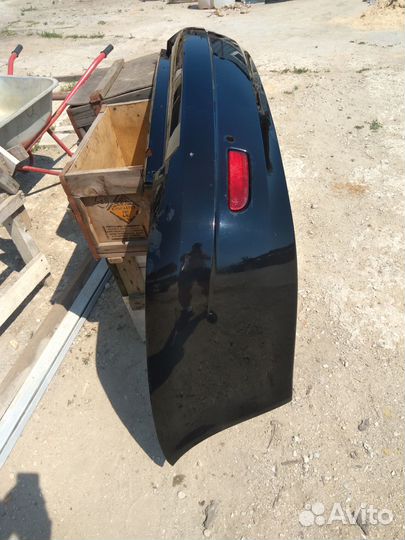 Задний бампер на priora