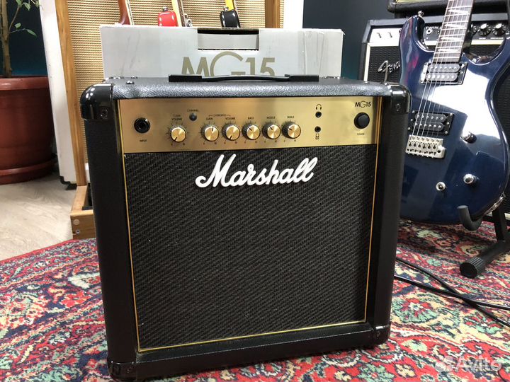 Комбоусилитель marshall mg15 Gold