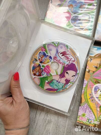 Диски Winx журналы винкс цена за всё