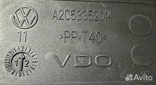 Панель приборов Volkswagen Polo 5