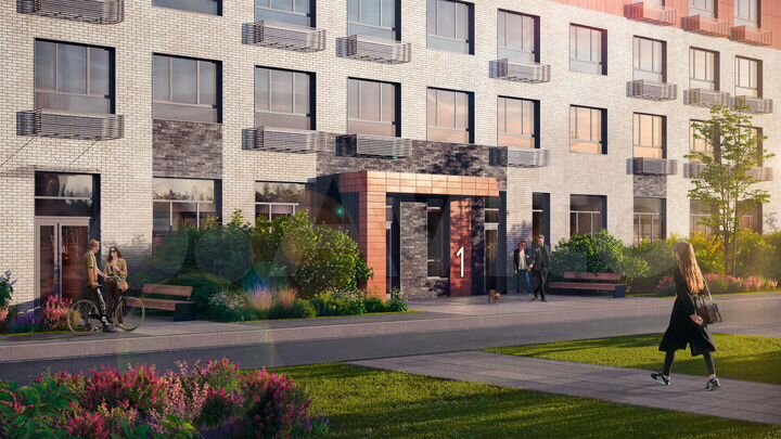 Квартира-студия, 23,7 м², 10/22 эт.