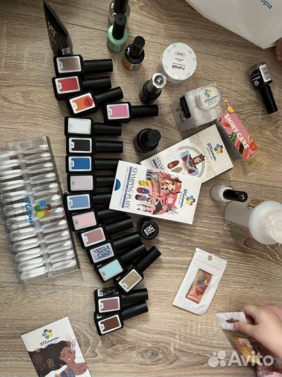 Набор гель лаков бу