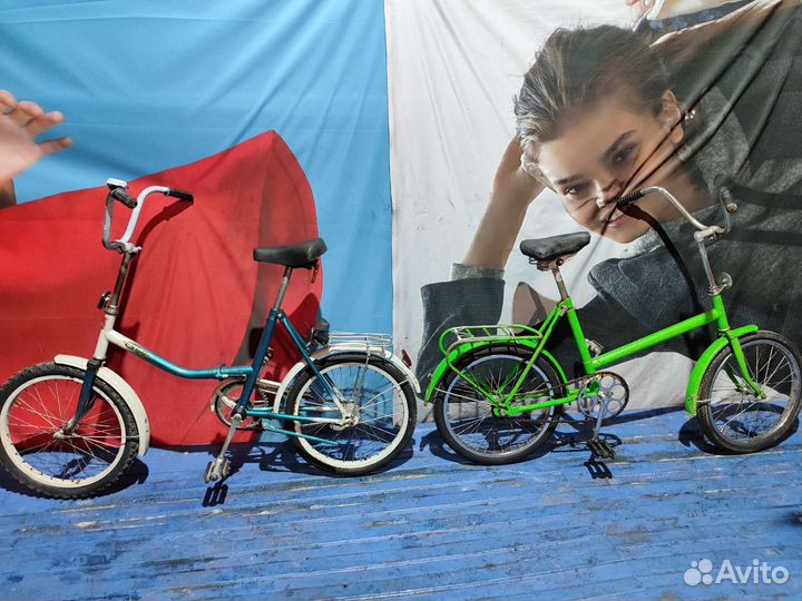 Складные советские велосипеды