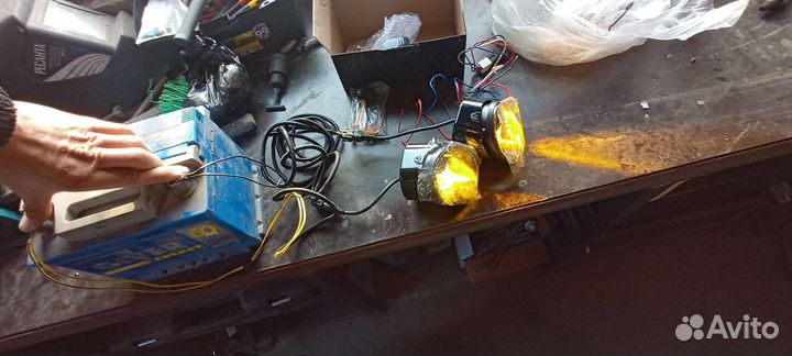 Противотуманные фары калина2